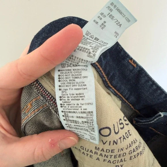 MOUSSY VINTAGE Jeans Women's Dark Wash Flare Leg Slit Denim Size 29